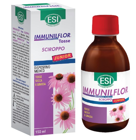 ESI IMMUNILFLOR SCIROPPO TOSSE JUNIOR 150 ML - latuafarmacia.org