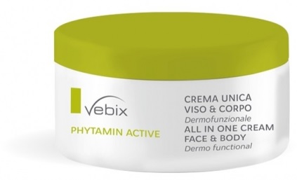 VEBIX PHYTAMIN E CREMA UNICA DERNOFUNSIONALE VISO E CORPO 300 ML - latuafarmacia.org
