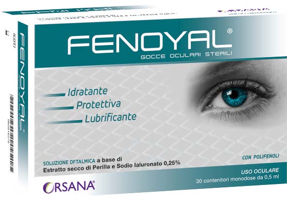 GOCCE OCULARI FENOYAL 30 CONTENITORI MONODOSE DA 0,5 ML - latuafarmacia.org