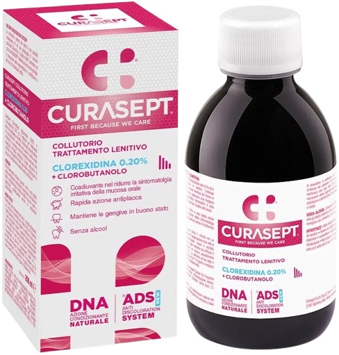 CURASEPT COLLUTORIO ADS DNA TRATTAMENTO LENITIVO 200 ML - latuafarmacia.org