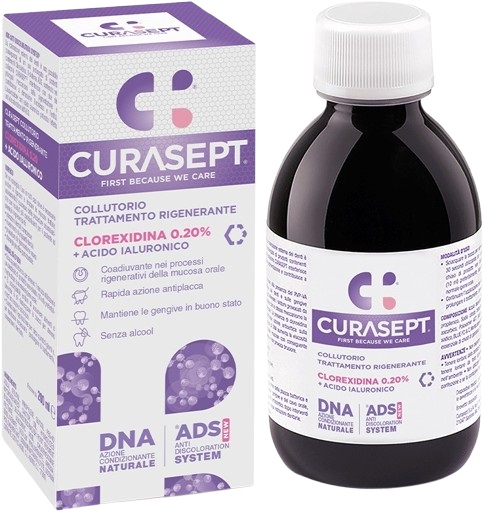 CURASEPT COLLUTORIO ADS DNA TRATTAMENTO RIGENERANTE 200 ML - latuafarmacia.org