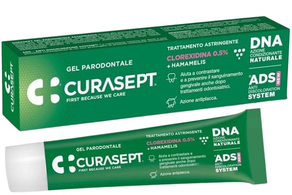 CURASEPT GEL PARODONTALE ADS DNA TRATTAMENTO ASTRINGENTE 30 ML - latuafarmacia.org
