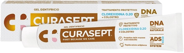 CURASEPT GEL DENTIFRICIO ADS DNA TRATTAMENTO PROTETTIVO 75 ML - latuafarmacia.org