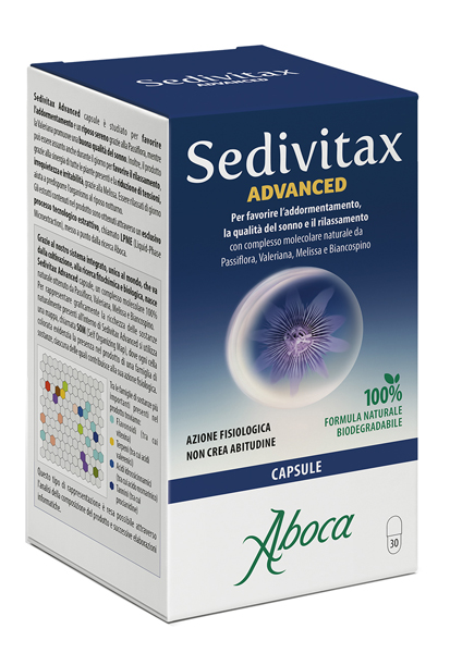 SEDIVITAX ADVANCED 30 CAPSULE - latuafarmacia.org