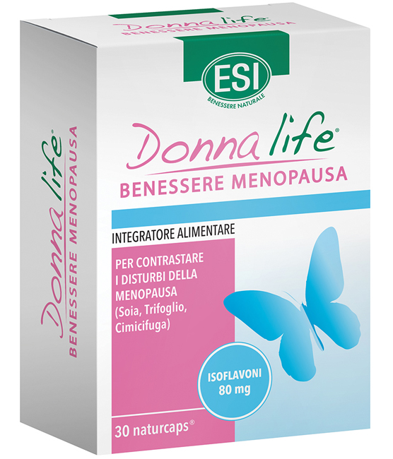 ESI DONNA LIFE MENOPAUSA 30 NATURCAPS - latuafarmacia.org
