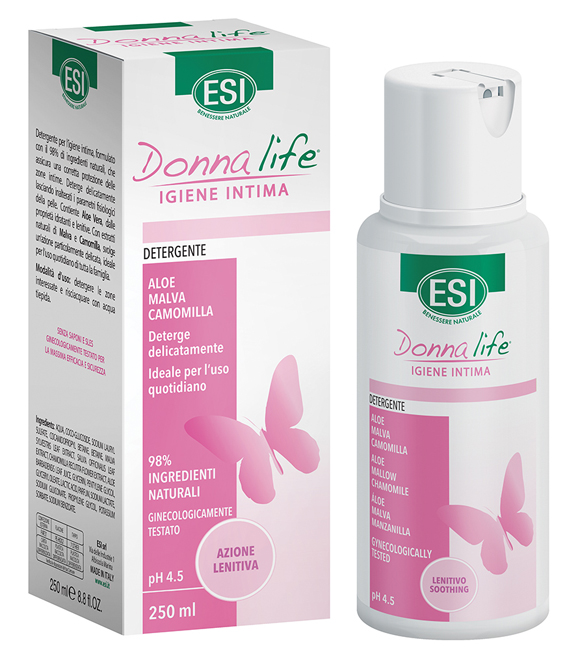 ESI DONNA LIFE DETERGENTE INTIMO LENITIVO 250 ML - latuafarmacia.org