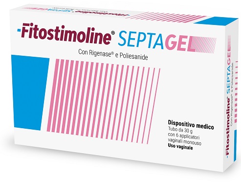 GEL VAGINALE FITOSTIMOLINE SEPTAGEL 30 G CON 6 APPLICATORI MONOUSO - latuafarmacia.org