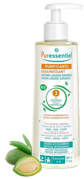 PURESSENTIEL SAPONE SURGRAS BIO 500 ML - latuafarmacia.org