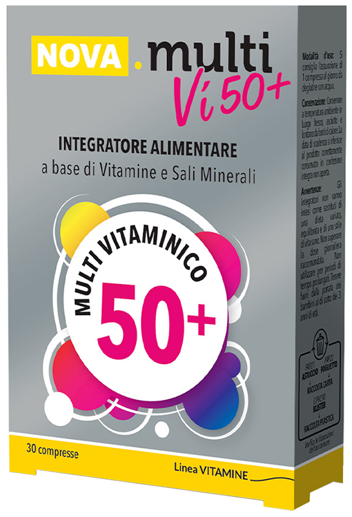 NOVA MULTIVI 50+ 30 COMPRESSE - latuafarmacia.org