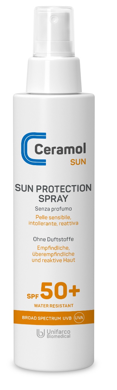 CERAMOL SUN PROTECTION SPRAY SPF50+ 150 ML - latuafarmacia.org