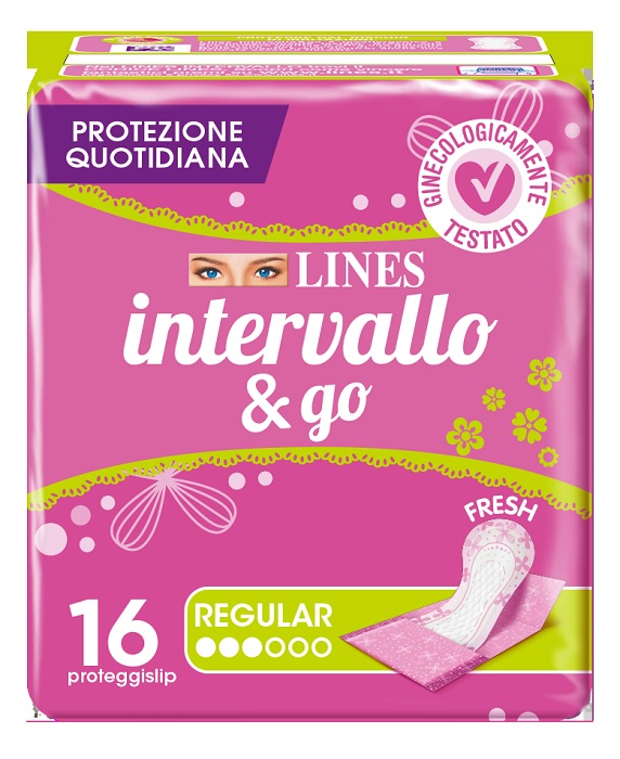 PROTEGGISLIP LINES INTERVALLO FRESH&GO RIPIEGATI 16 PEZZI - latuafarmacia.org