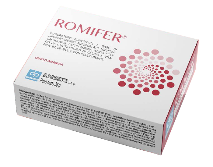 ROMIFER 30 COMPRESSE MASTICABILI - latuafarmacia.org