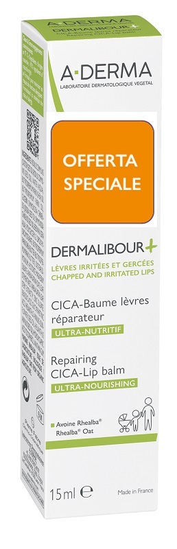 DERMALIBOUR + CICA BALSAMO LABBRA 15 ML - latuafarmacia.org