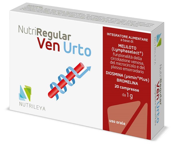 NUTRIREGULAR VEN URTO 20 COMPRESSE - latuafarmacia.org