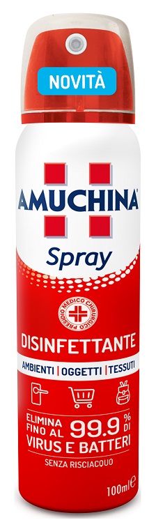 AMUCHINA SPRAY AMBIENTI OGGETTI TESSUTI 100 ML - latuafarmacia.org