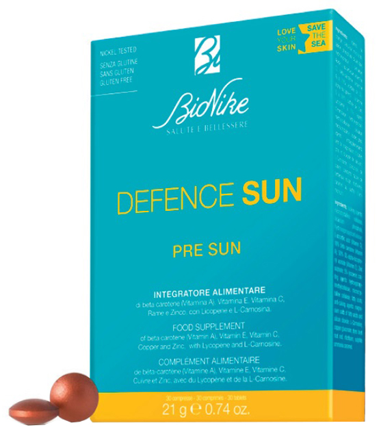DEFENCE SUN PRE SUN 30 COMPRESSE - latuafarmacia.org