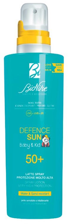 DEFENCE SUN BABY&KID LATTE SPRAY 50+ 200 ML - latuafarmacia.org