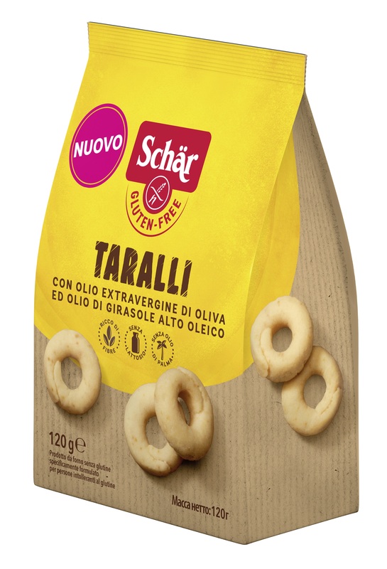 SCHAR TARALLI SENZA LATTOSIO 120 G - latuafarmacia.org
