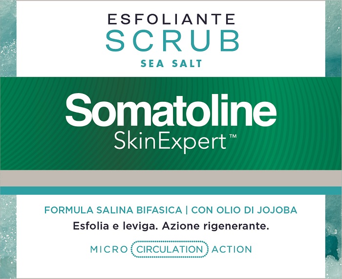 SOMATOLINE SKIN EXPERT SCRUB SEA SALT 350 G - latuafarmacia.org