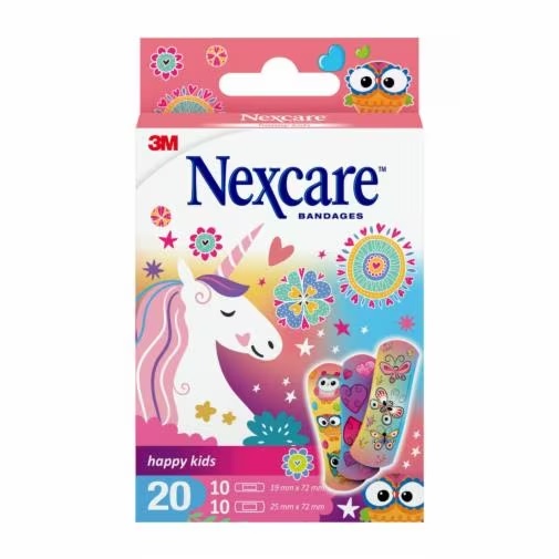 CEROTTO NEXCARE HAPPY KIDS MAGIC BAMBINE 20 PEZZI - latuafarmacia.org