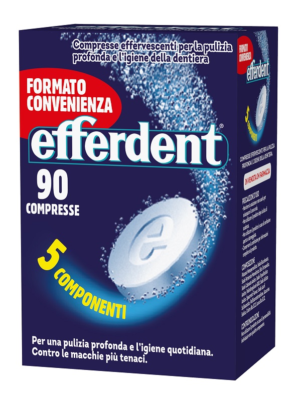 EFFERDENT 90 COMPRESSE EFFERVESCENTI - latuafarmacia.org