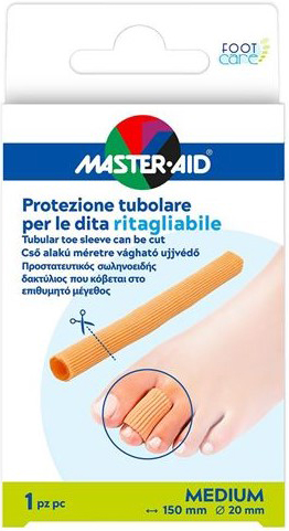 PROTEZIONE TUBOLARE MASTER-AID FOOTCARE RITAGLIABILE 15 CM 20 MM MEDIUM C7 - latuafarmacia.org