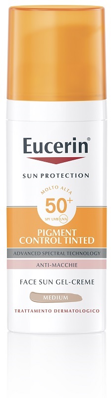 EUCERIN SUN PIGMENT CONTROL TINTED SPF50+ MEDIUM 50 ML - latuafarmacia.org