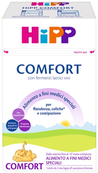 HIPP LATTE COMFORT 600 G - latuafarmacia.org