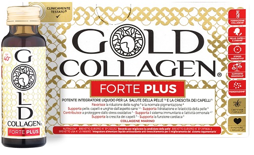 GOLD COLLAGEN FORTE PLUS 10 FLACONI DA 50 ML 5G COLLAGENE - latuafarmacia.org