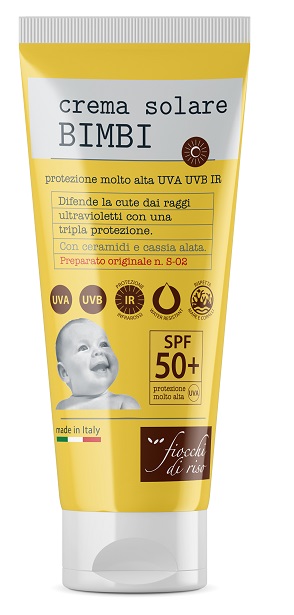 FIOCCHI DI RISO CREMA SOLARE BIMBI 50+ 100 ML - latuafarmacia.org