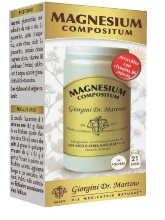 MAGNESIUM COMPOSITUM POLVERE 100 G - latuafarmacia.org