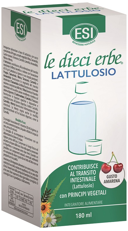 ESI LE DIECI ERBE LATTULOSIO 180 ML - latuafarmacia.org