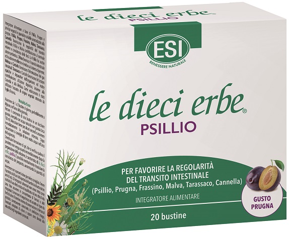 ESI LE DIECI ERBE PSILLIO 20 BUSTINE 5,6 G - latuafarmacia.org