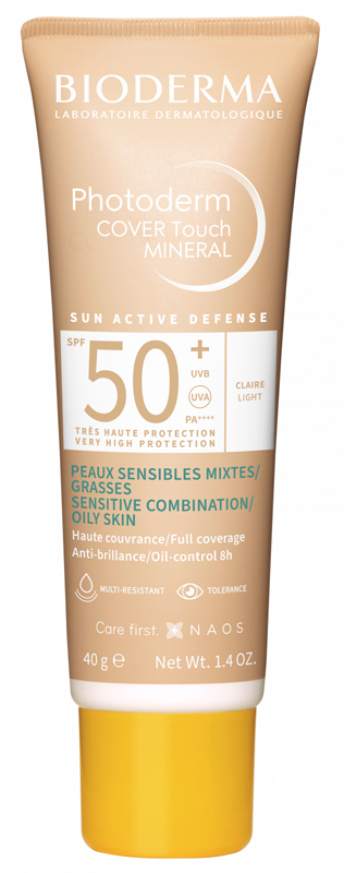 PHOTODERM COVER TOUCH MINERAL CLAIRE SPF50+ 40 ML - latuafarmacia.org