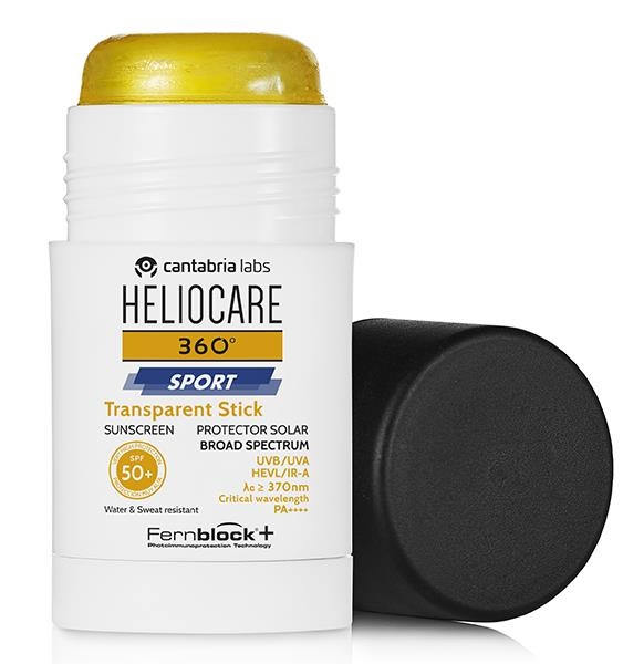 HELIOCARE 360 SPORT TRANSPARENT STICK 25 G - latuafarmacia.org