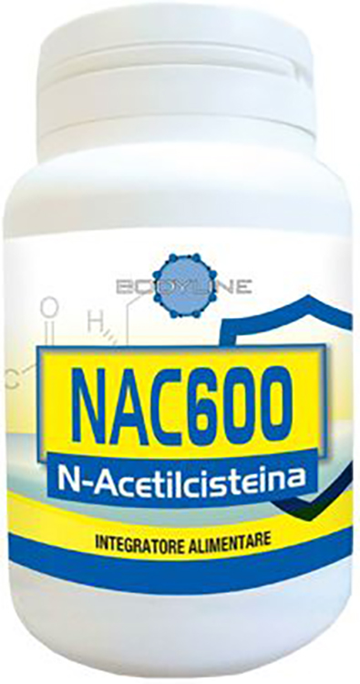 NAC 600 N-ACETILCISTEINA 60 CAPSULE - latuafarmacia.org