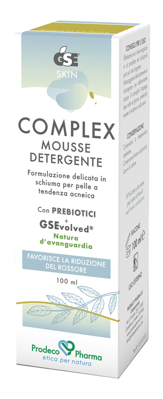 GSE SKIN COMPLEX MOUSSE DETERGENTE PELLE A TENDENZA ACNEICA 100 ML - latuafarmacia.org