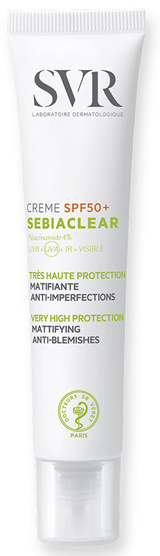 SEBIACLEAR CREMA SPF50+ 40 ML - latuafarmacia.org