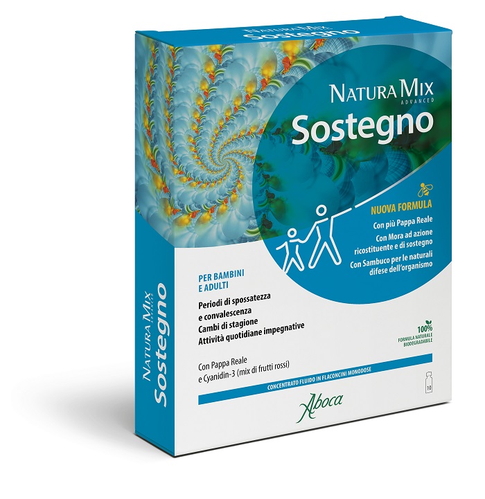 NATURA MIX ADVANCED SOSTEGNO 10 FLACONCINI DA 15 ML - latuafarmacia.org