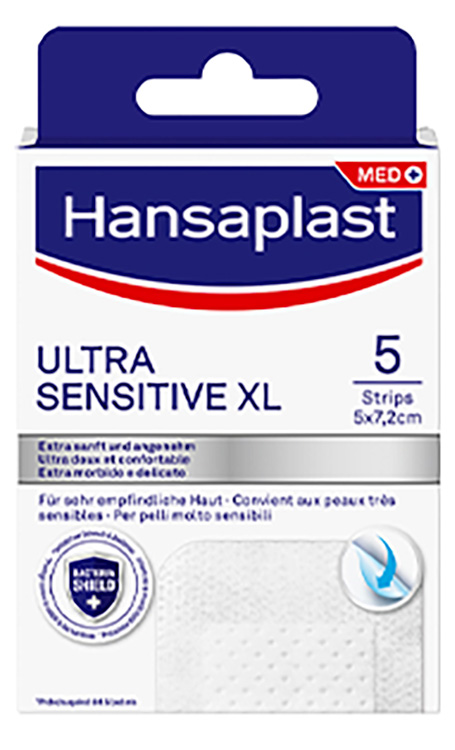 CEROTTO HANSAPLAST ULTRASENSITIVE XL 5 PEZZI - latuafarmacia.org