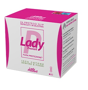 LADY PRESTERIL PROTEGGI SLIP RIPIEGATI BIODEGRADABILI 24 PEZZI - latuafarmacia.org