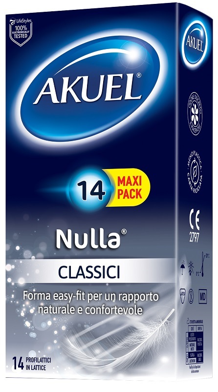 PROFILATTICO AKUEL NULLA CLASSICO 14 PEZZI - latuafarmacia.org