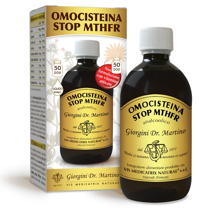 OMOCISTEINA STOP MTHFR LIQUIDO ANALCOOLICO 500 ML - latuafarmacia.org