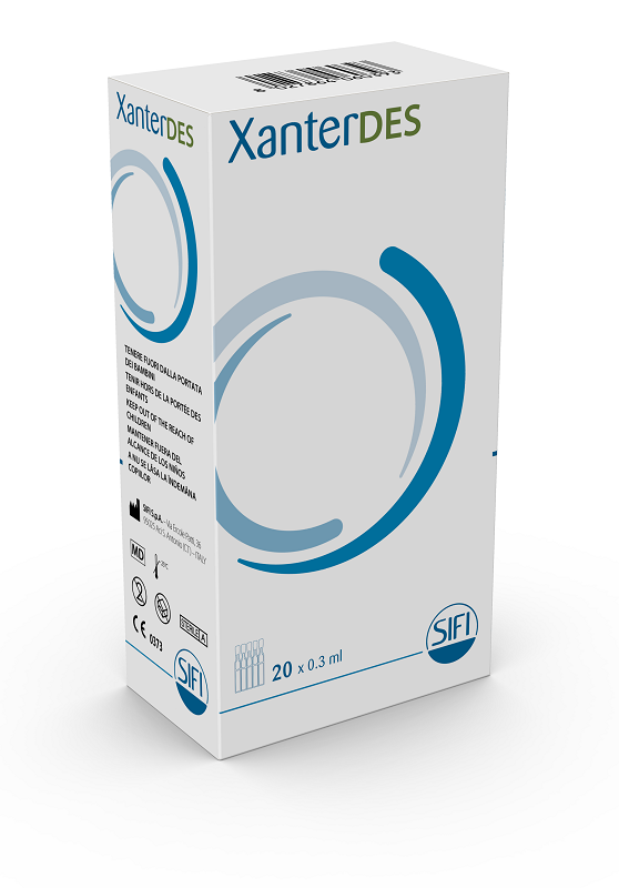 XANTERDES SOLUZIONE OFTALMICA 20 FLACONCINI MONODOSE DA 0,3 ML - latuafarmacia.org