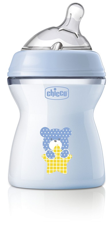 CHICCO BIBERON NAT FEEL PP 2M+ 250 ML BIMBO - latuafarmacia.org