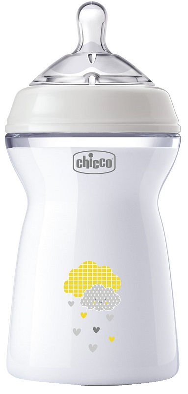 CHICCO BIBERON NAT FEEL PP 6M+ 330 ML UNISEX - latuafarmacia.org