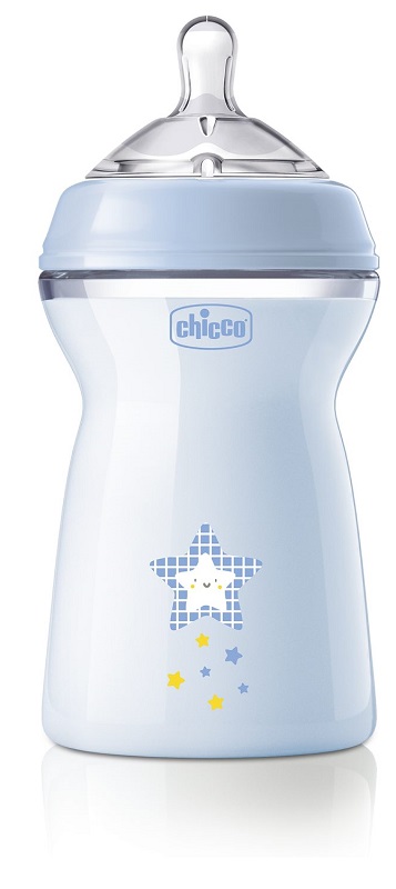 CHICCO BIBERON NAT FEEL PP 6M+ 330 ML BIMBO - latuafarmacia.org
