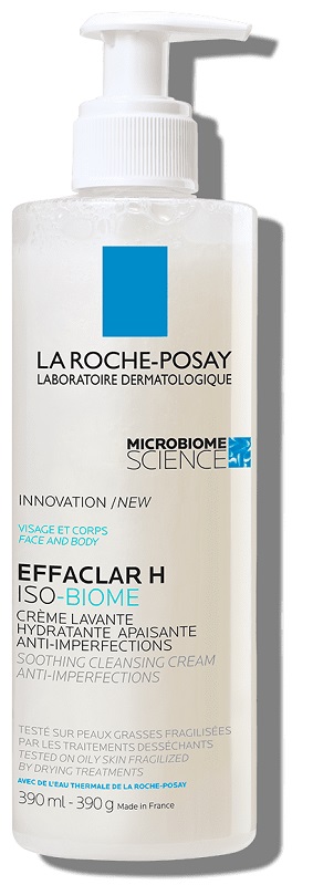 EFFACLAR H ISO BIOME CREMA LAVANTE 400 ML - latuafarmacia.org