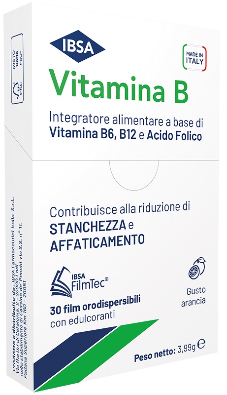 VITAMINA B IBSA 30 FILM ORALI - latuafarmacia.org