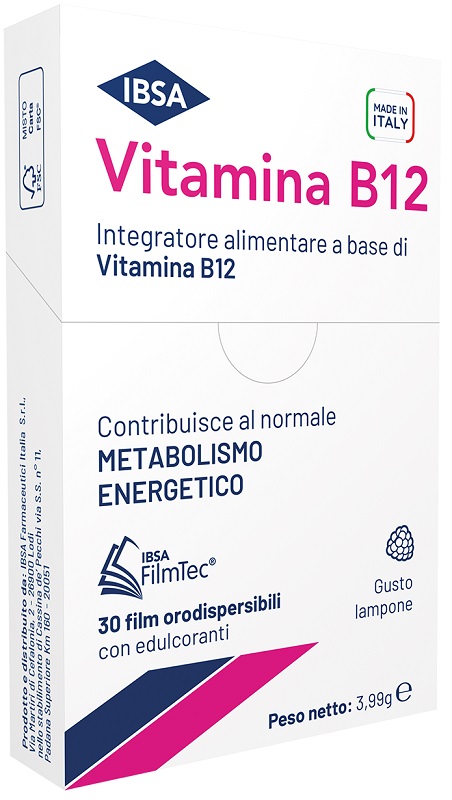 VITAMINA B12 IBSA 30 FILM ORALI - latuafarmacia.org